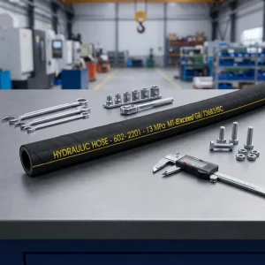 High-Pressure Rubber Hose 602, National Standard, Black, -40°C to +100°C