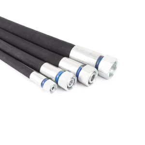 High Pressure Steel Wire Rubber Hose for diesel Engine High temperature Resistant Hose