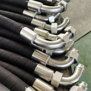 High-Pressure Steel Wire Spiral Hydraulic Silicone Rubber Hose Pipe