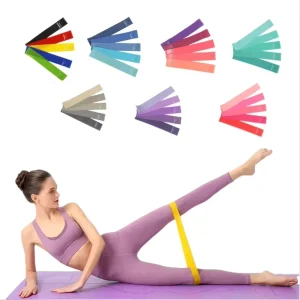 High Quality 100% Latex Elastic Rubber Resistance Band Loops Gym Home Fitness Workout Bands Resistance Custom Logo