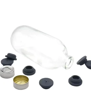 High Quality 500ml clear Soda Lime Glass Material Molded Antibiotics Glass Bottles for Infusion