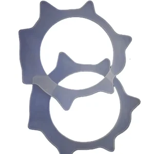 High Quality Alkali Resistant Silicone Gasket Customizable Rubber Parts for Automotive Industry High Low Impact Resistance
