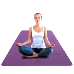 High Quality Anti Slip Custom Design Natural Rubber Yoga Mat
