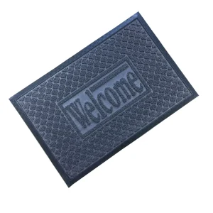 High Quality Anti Slip Door Mats Jacquard Technique Oriental Puzzle Washable Rubber Backing Welcome Entry Polyester Door Mat