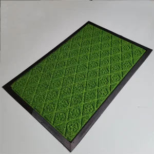 High Quality Anti Slip Rubber Backed Door Mat Washable Oriental Style Welcome Puzzle Jacquard Entry Door Mat