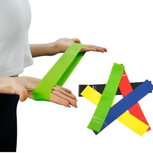 High Quality Custom Logo Mini Latex Loop Resistance Bands Yoga Fitness Exercise Bands for Keep Fit