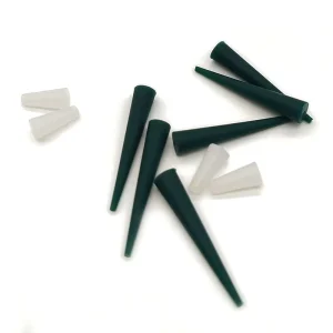 High Quality Custom Solid Hollow Conical Silicone Plug High Temperature Resistant Rubber Plug