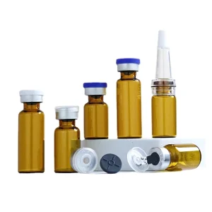 High Quality Customizable Rubber Stopper with Matching Aluminum Plastic Cap Kit for Pharmaceutical Penicillin Injection Bottles