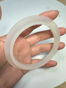 High Quality DN80 Raised Flange Silicone Rubber EPDM NBR NR Foot Gaskets Durable Non Slip Vibration Damping Pads White 20~90