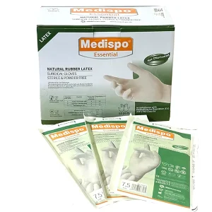 High Quality Disposable Latex Gloves White Medical Use Powder Free Single Use Sterile Latex Rubber Glove Surgical Gloves