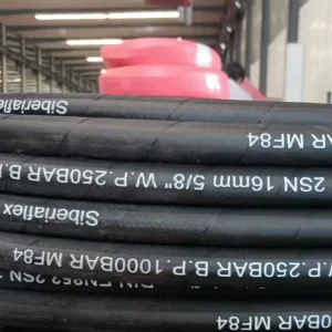 High Quality EN853 1SN SAE 100 R1 Hydraulic Hose 1 4″ 3 8″ 1 2″ 225 Bar High Pressure Flexible Wire Braid Rubber Oil Hose Pipe