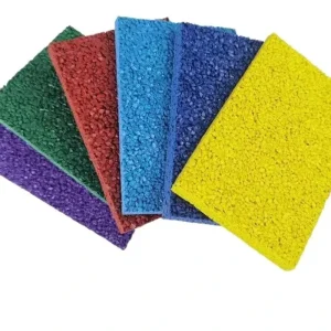 High Quality EPDM Rubber & Plastic Pellets Eco Friendly Shock Absorption Playground Safety Surfacing