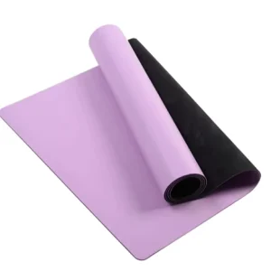 High Quality Eco Friendly Anti Slip Natural Rubber Waterproof PU Leather Rubber Yoga Mat