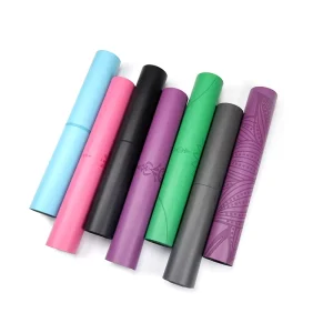 High Quality Eco Friendly OEM Anti Slip Natural Rubber PU Exercise Yoga Mat