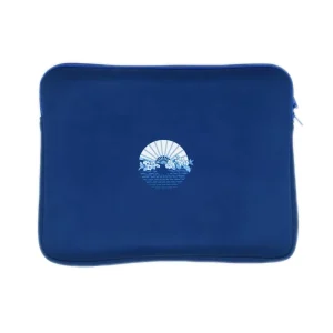 High Quality Fashion Custom Printed Laptop Case 14 Inch Slim Portable Blue Neoprene Sleeve Zipper Closure Waterproof Shockproof