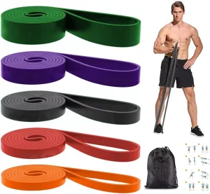High Quality Latex Fitness Elastic Resistance Bands Custom Logo & Color Sizes S M L MOQ 200 From China
