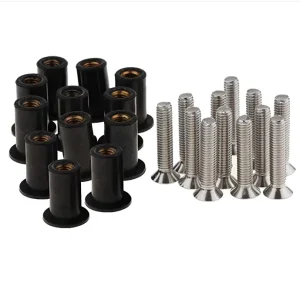 High Quality M5 M6 M8 Rubber Well Nut 5Mm Metric Motorcycle Windscreen Flange Bolts Rubber Blind Rivet Nut Rubber Expansion Nuts