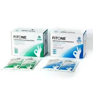 High Quality Medical Sterile Disposable Nature Rubber Latex Glove Powder Free Finger Textured Surgical Use