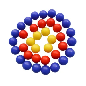 High Quality Multiple Colour Round Rubber Balls Hard Polyurethane Rubber Ball