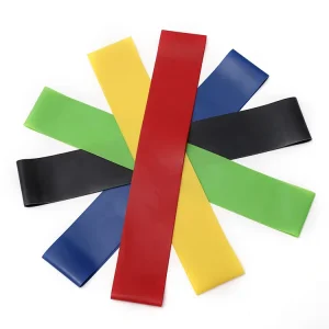 High Quality Natural Rubber Silicone Latex Elastic Resistance Bands Set Suitable for Home Fitness Band