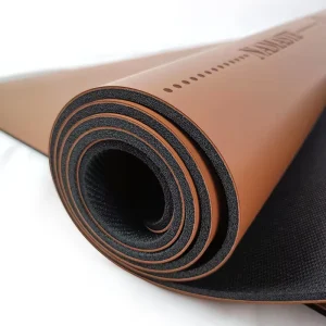 High Quality Natural Rubber Yoga Mat With Body Lines Eco Friendly Absorb Sweat Anti slip PU Rubber Yoga Mat Custom Service