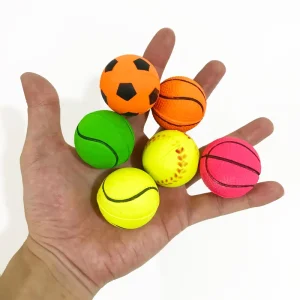 High Quality Non toxic 40mm Natural Small Mini Soild Rubber Ball High Bouncing Ball Stress Reliever Toy for Vending Machine