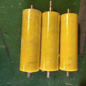 High Quality PU Conveyor Roller Drive Price Polyurethane Silicon Roller Belt Conveyor High Quality Rubber Rollers