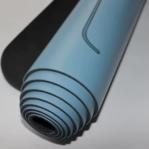 High Quality PU Natural Rubber Yoga Mat Customizable Logo Support OEM Non Slip Wear Resistant for Fitness Yoga