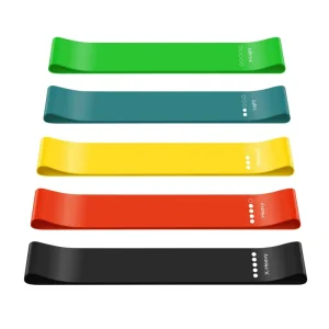 High Quality Pilates Band Supplier Sport Accessories Elastic Elastic Resistance Loop Fitness Latex Rubber Bands for Beginners