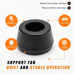 High Quality Rear Shock Absorber Rubber Sleeve Bushing 90385 19007 Chassis Parts For Toyota Hilux Surf Prado Land Cruiser