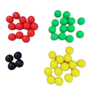 High Quality Rubber PU Silicone Bouncing Ball with Diameter 12mm 16mm 25mm 40 Shore a Big in Stock Bouncing Ball