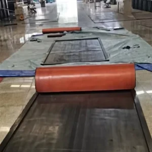High Quality Silicon Rubber Belt Rubber Conveyor Belt Light Duty Rubber Conveyor Belt