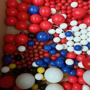 High Quality Silicone Balls Solid Round Natural Rubber Custom Colors and Sizes Rubber Ball