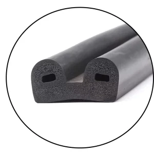 High Quality Silicone Rubber Foam Sponge Bumper Buffer Extrusion Profile Seal Strip Cutting Customized Size Home Car Use