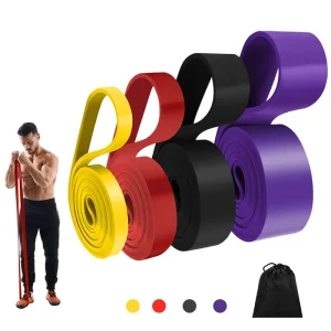 High Quality Thick Latex Rubber Gym Workout Exercise Bands Loop Pull up Assistant Resistance Fitness Bands Strength Training