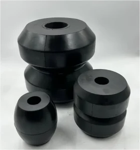 High Resilience Industrial Rubber Spring Pad for Machinery Vibration Isolation