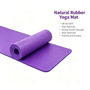 High Resilience Yoga Mat Soft Shock Absorption For Professional Workout Body Stretching Balance Sport Tools