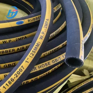 High Resistant Automotive Braided Epdm Flexible Intake Air Rubber Hose Engine Oil fuel Line Hose High Temperature Rubber Hose