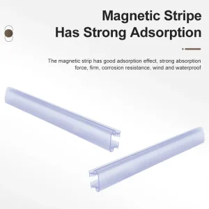 High Standard Modern Universal Fit Rubber Bathroom Door Bottom Window PVC Sealing Strip for Apartment Hospital Use Leakage