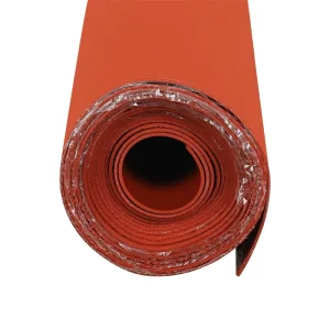 High Tear resistant 3mm 5mm Industrial Fabric Cloth Insertion Sheets Membrane Silicone Rubber Sheet Vacuum Press