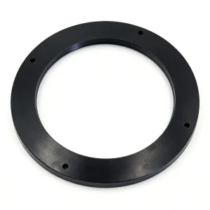 High Temp Oil Resistant Rubber Flange Gasket Custom Bolted Ring Seal Cutting for Industrial Pumps Pipeline Systems Long Working