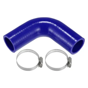 High Temperature Automotive Car Truck Durable Blue 135 Degree Silicone Elbow Hose 3 6 Ply Polyester Reinforced 0.3 1.2MPA