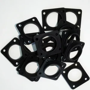 High-Temperature Oil-Resistant Square Flange Rubber Gasket Food-Grade EPDM NBR Material Cutting Service AS568 PG