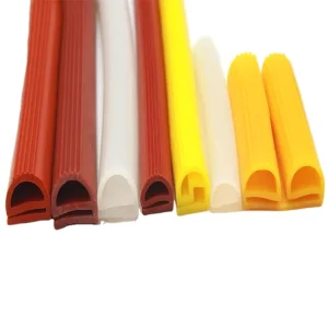 High Temperature Resistant E-Shape Extruded Silicone Rubber Oven Door Seal Strip