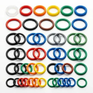 High Temperature Resistant EPDM FKM NBR Silicone Rubber O-Rings Oil-Resistant Sealing Gaskets for Automotive and Petroleum