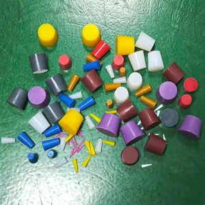High Temperature Resistant Silicone Rubber Tapered Bung Stopper Conical Masking Plug Powder Coating Electroplating KUNEX Brand