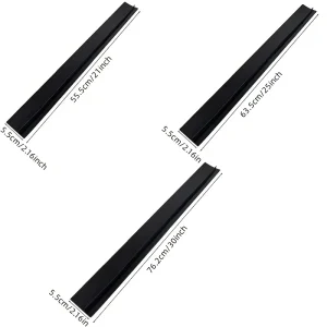 High Temperature Resistant Silicone Slit Strip Oil and Stain Proof Seal Kitchen Utensil Insert Silicone Seal Strip