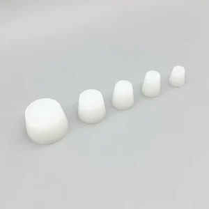 High Temperature Resistant Tapered Silicone Rubber Plugs Solid Conical Stoppers for Powder Coating Painting Masking Sealing