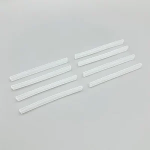High-Temperature-Resistant Transparent Silicone Rubber Sleeve, Rectangular Clear Flexible Protective Cover and Cap