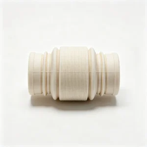 High Temperature Silicone Rubber Bellows Custom Silicone Rubber Sleeve Expansion Joint for Industrial Protection